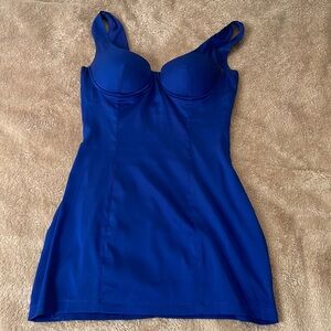 Revolve Superdown Blue mini dress